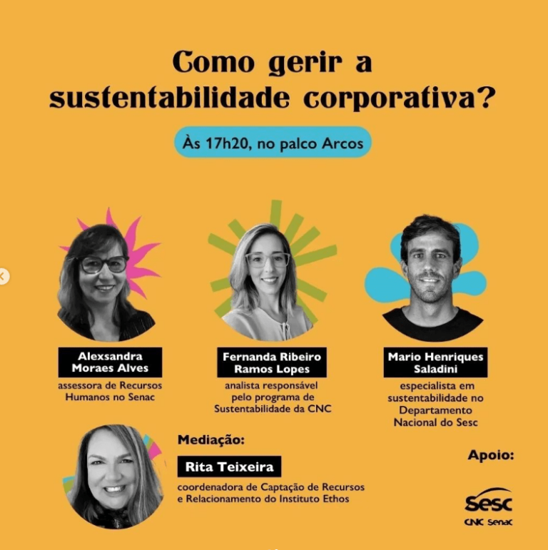 Sistema Comércio participa da Conferência Ethos 360º