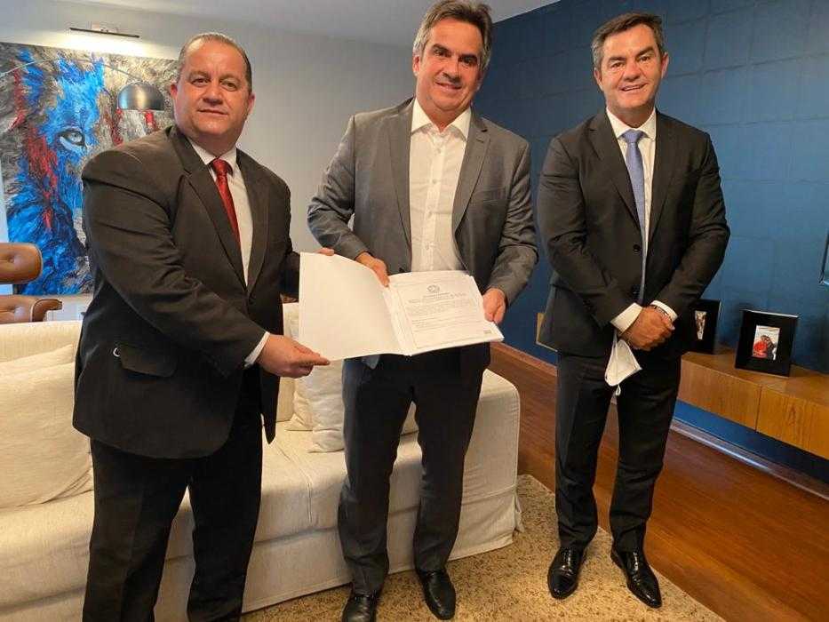 Fenavist pede aprovação do Estatuto da Segurança Privada ao senador Ciro Nogueira