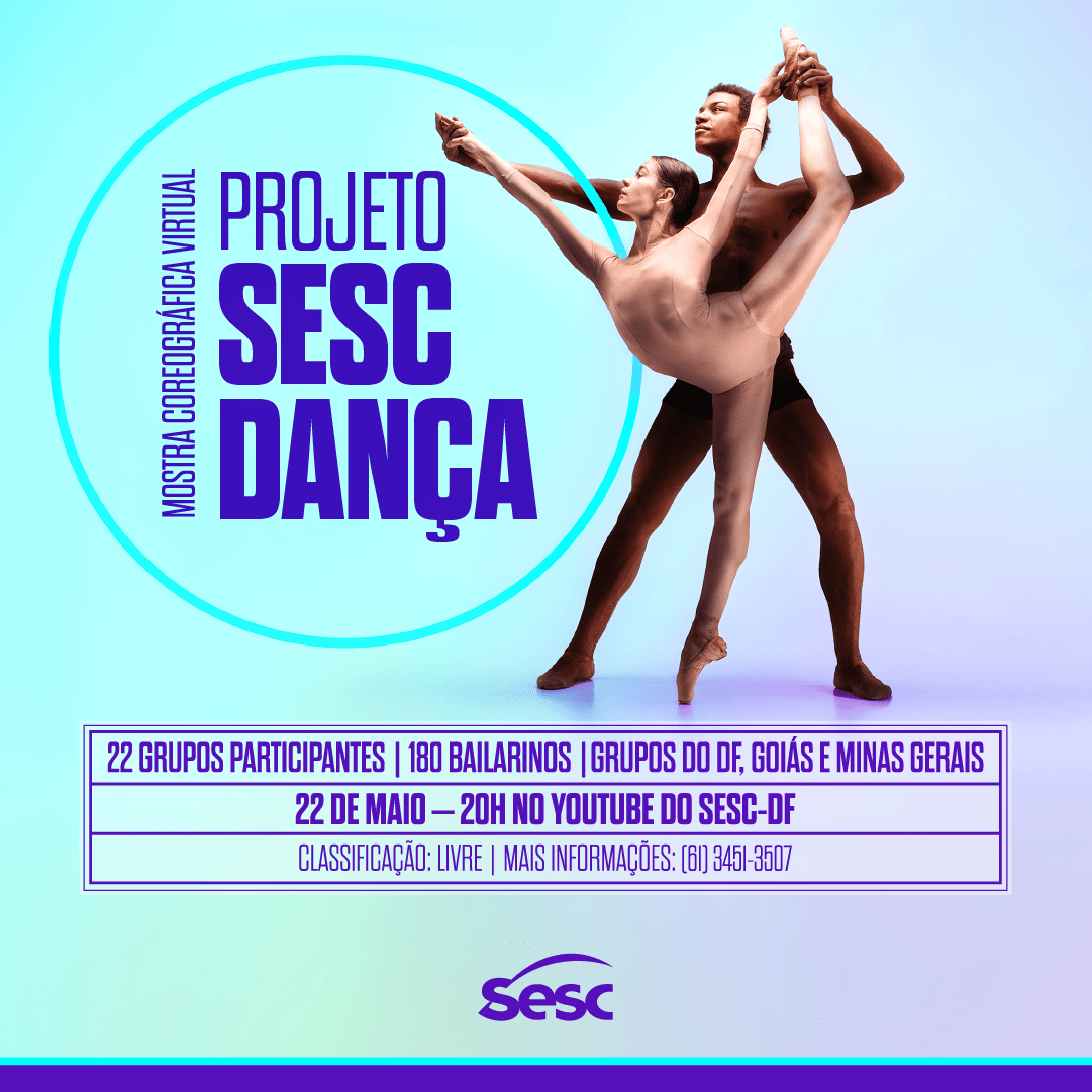 Projeto Sesc Dança realiza mostra coreográfica virtual