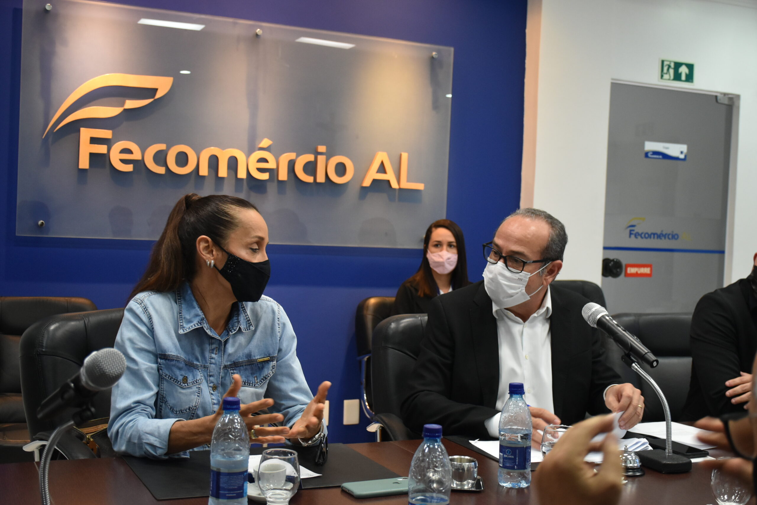 Fecomércio AL e Aliança Comercial debatem parceria para fortalecer comércio