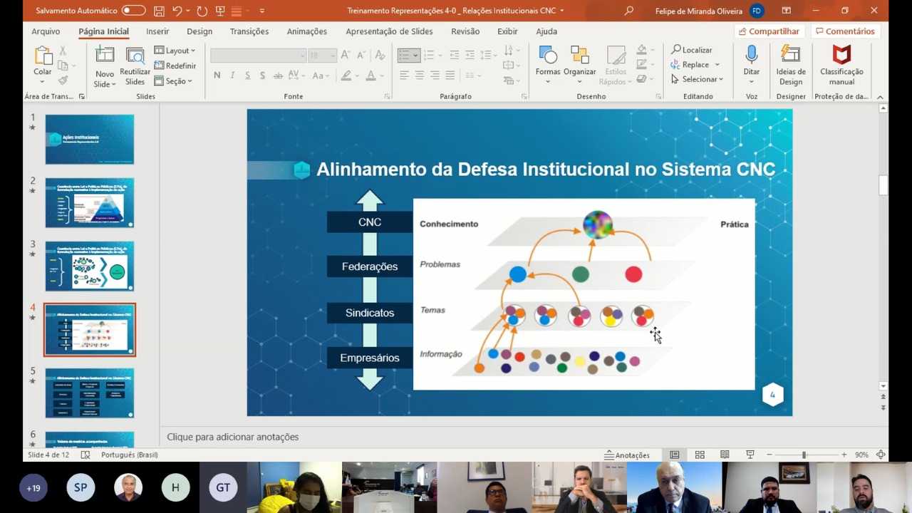 O alinhamento de estratégias direciona as decisões de representantes nos estados