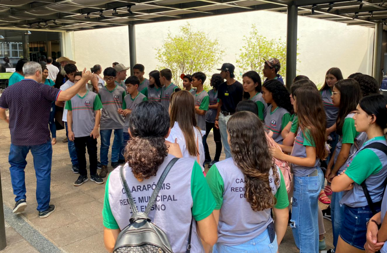 Estudantes de Caarapó conhecem ações sustentáveis do Sistema Fecomércio-MS