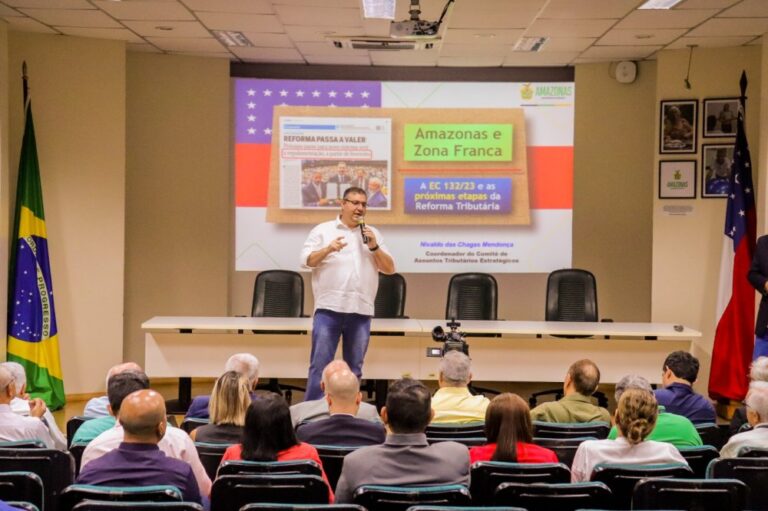 Fecomércio-AM participa de reunião na Sefaz para tratar sobre a reforma tributária