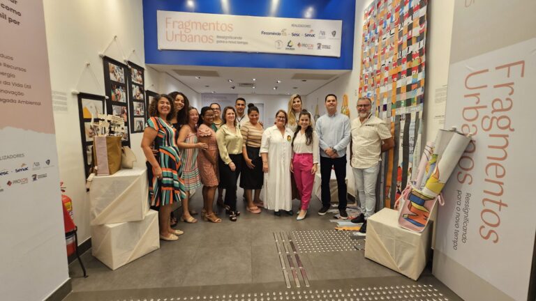 Sesc-ES aposta na moda sustentável com banners reutilizados