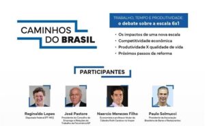 Caminhos do Brasil 2026 estreia com debate sobre escala 6×1 e impactos no desenvolvimento do País