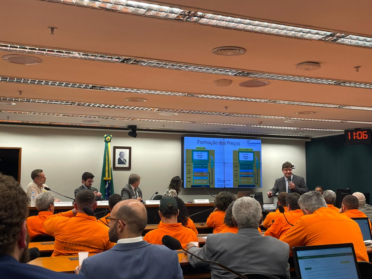 CNC na Comissão de Finanças: posto não define preço, repassa custo