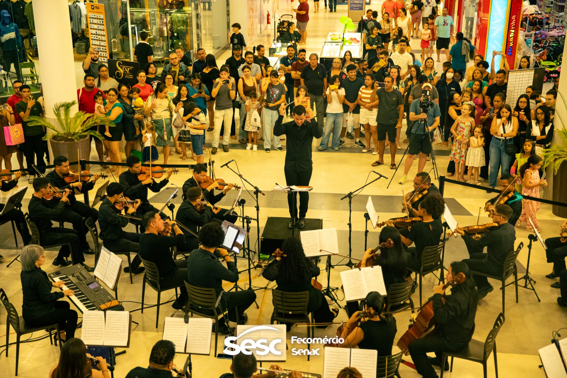 Sesc-RR: Exposição ‘Semana S’ destaca impacto do Sistema Comércio com fotos e concerto sinfônico