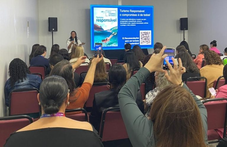 Quando mulheres se conectam, territórios se transformam: Cetur leva debate sobre liderança feminina à Expo Turismo Goiás