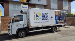 Sesc-MT entrega cerca de 2 mil litros de leite ao Sesc Mesa Brasil  