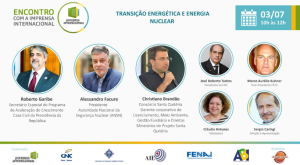 Encontro com a Imprensa Internacional debate transição energética nuclear