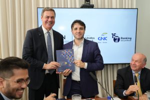 CNC entrega Agenda dos Presidenciáveis a Renan Santos e reforça propostas do setor produtivo