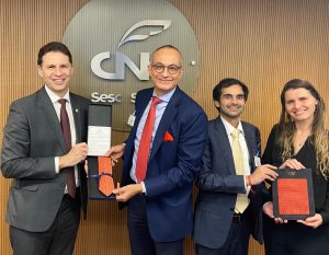 CNC recebe delegação empresarial da Índia para diálogo sobre tecnologia e oportunidades de negócios