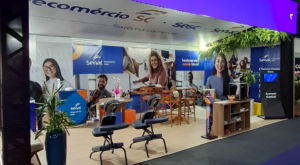 Senac-SC em Concórdia conecta público à tecnologia, gastronomia e oportunidades na Femix
