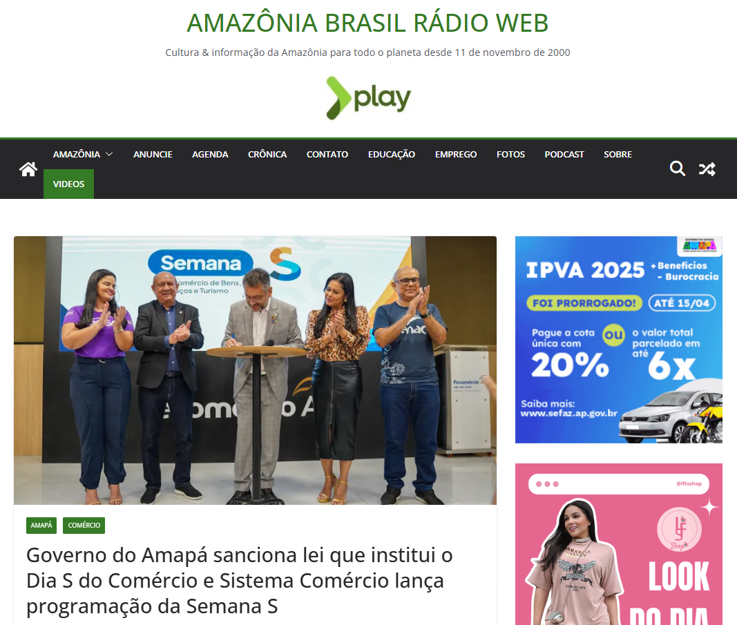 Amazônia Brasil Rádio Web
