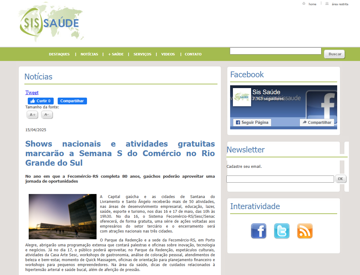 SIS Saúde
