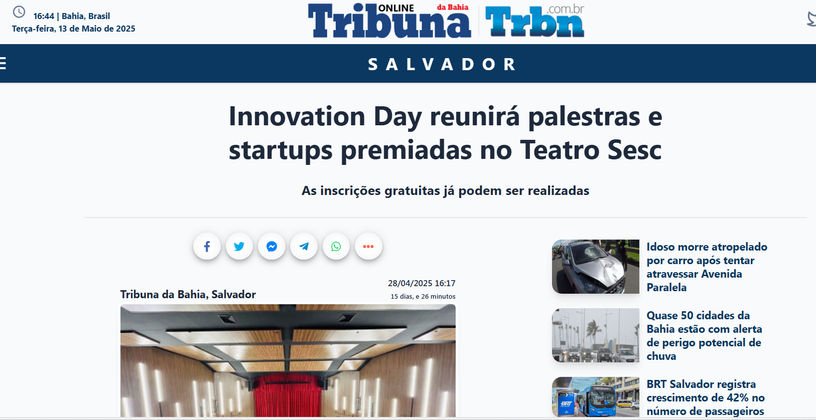 Tribuna da Bahia Online