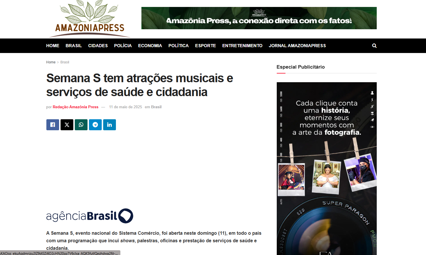 Agência Amazônia Press 