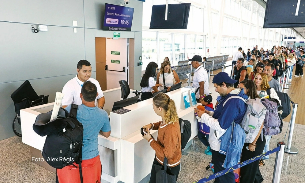 Aeroporto de Natal: movimentação internacional cresce 86% na alta estação