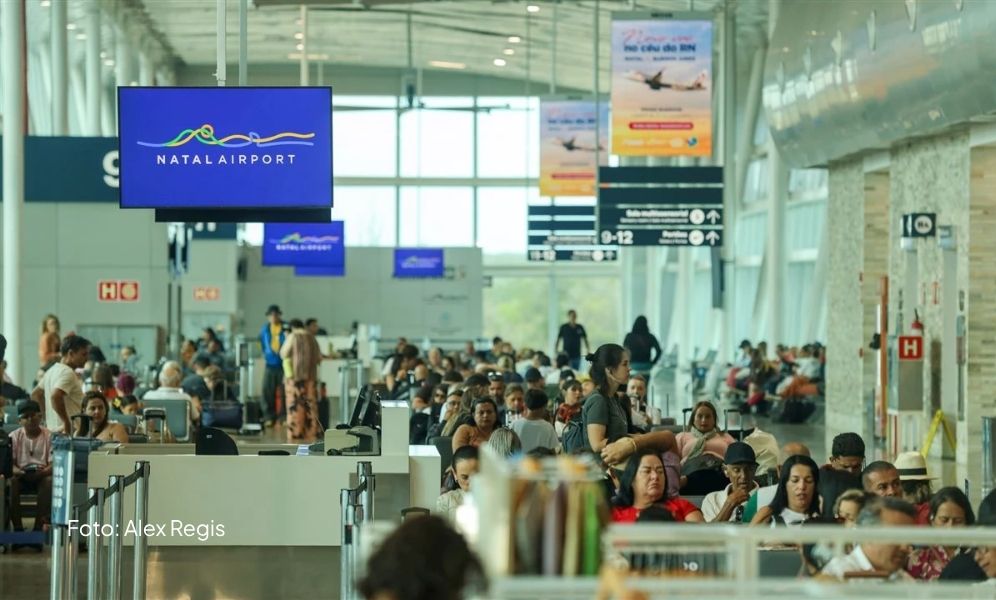 Aeroporto de Natal anuncia recorde de passageiros no primeiro semestre