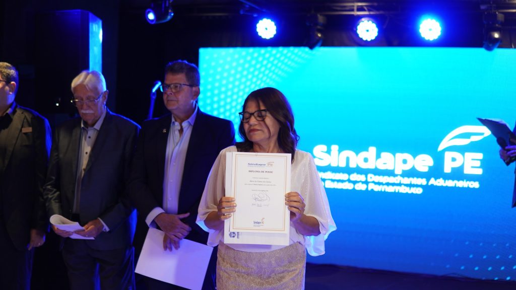 Solenidade de posse da nova diretoria do SINDAPE
