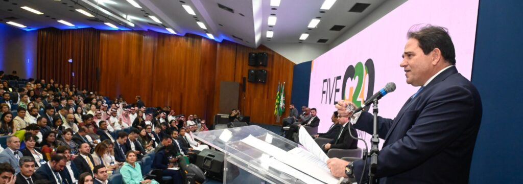Fecomércio-GO é correalizadora do “Five G20 YEA Summit”