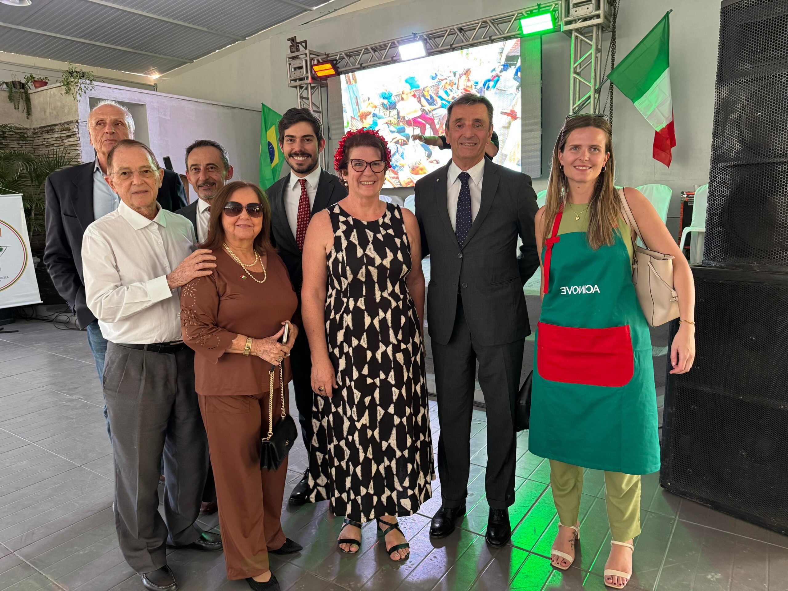 Fecomércio-GO participa de recepção ao embaixador italiano em Nova Veneza