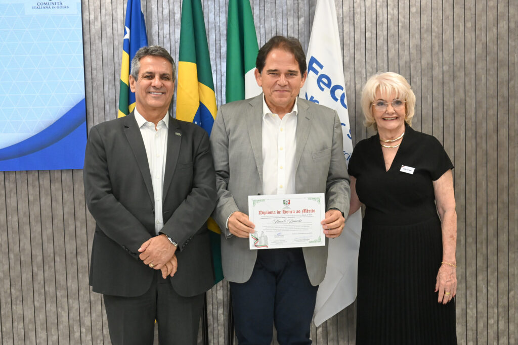 Fecomércio-GO promove jantar em homenagem à cultura italiana com empresários e descendentes em Goiás