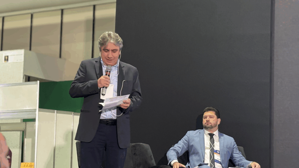 Sindilojas-GO realiza palestra sobre locação comercial com Daniel Cerveira na 3ª Expo Fecomércio em Goiânia